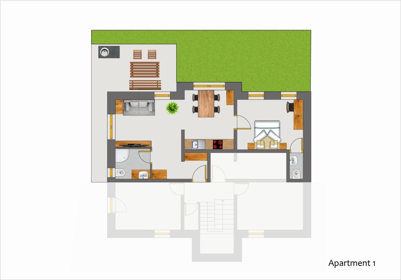Apartments Vila Darja Bohinj Esterno foto